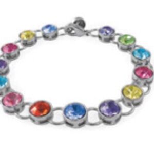 Charm It! Crystal Charm Bracelet